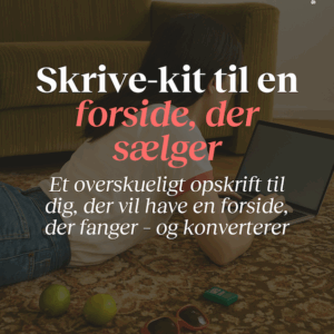 Skrive-kit: Skriv din forside